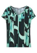 STREET ONE Bluse  jade / sort