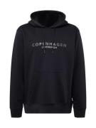 Lindbergh Sweatshirt 'Copenhagen'  mørkegrøn / sort / offwhite