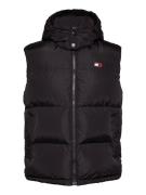 Tommy Jeans Vest 'Alaska'  sort / offwhite