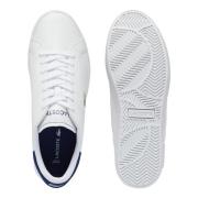 LACOSTE Sneaker low 'Powercourt'  blå / grøn / rød / hvid