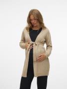 MAMALICIOUS Cardigan 'MLNEWANNE'  beige