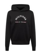 TOMMY HILFIGER Sweatshirt  sort / hvid