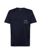 TOMMY HILFIGER Bluser & t-shirts  mørkeblå / hvid