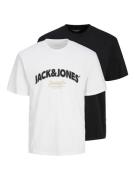 JACK & JONES Bluser & t-shirts 'BRONX'  lysebeige / lys pink / sort / ...