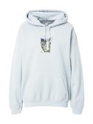 BDG Urban Outfitters Sweatshirt 'SMASH THE SYSTEM'  lyseblå / pastelgu...