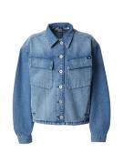 MUSTANG Overgangsjakke  blue denim / sort