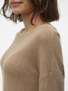 VERO MODA Pullover 'NEWLEXSUN'  brun