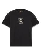 TIMBERLAND Bluser & t-shirts 'Stack Camo Tee'  gul / sort / hvid