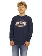 Jack & Jones Junior Sweatshirt  navy / orange / hvid