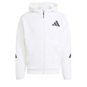 ADIDAS SPORTSWEAR Sportssweatjakke 'Z.N.E.'  sort / hvid