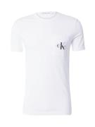 Calvin Klein Jeans Bluser & t-shirts  grå / sort / hvid