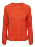 PIECES Pullover  mørkeorange