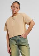 Karl Kani Shirts 'Essential'  sand / hvid