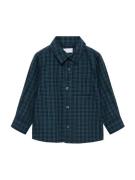 MANGO KIDS Skjorte 'PAU'  navy / mørkegrøn