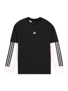 ADIDAS SPORTSWEAR Funktionsskjorte  sort / hvid