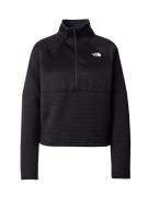 THE NORTH FACE Sportsweatshirt 'VERTICAL THERMAL'  sort / hvid