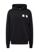 Plein Sport Sweatshirt  pastelblå / guld / sort