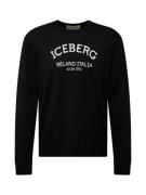 ICEBERG Pullover  sort / hvid