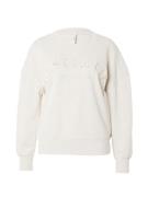 Hailys Sweatshirt 'Ch44eri'  lysebeige / beige-meleret