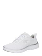 SKECHERS Sportssko 'Flex Appeal 5.0'  sølv / hvid