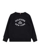 TOMMY HILFIGER Sweatshirt  natblå / hvid