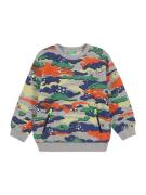 UNITED COLORS OF BENETTON Sweatshirt  ensian / grå-meleret / siv / hum...