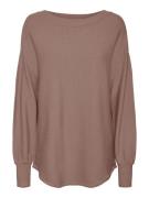 VERO MODA Pullover 'NANCY'  brun