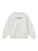 NAME IT Sweatshirt 'NMNakonni'  grå-meleret / sort