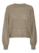 VERO MODA Pullover 'VMYen'  lysebrun