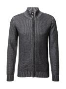 INDICODE JEANS Cardigan 'Oklavin'  sort