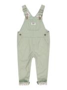 OshKosh Overalls  pastelgrøn / hvid