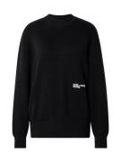 KARL LAGERFELD JEANS Pullover  sort / hvid