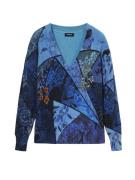 Desigual Pullover  blå / mørkeblå / blandingsfarvet