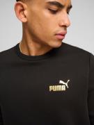 PUMA Sportsweatshirt 'ESS'  guld / sort