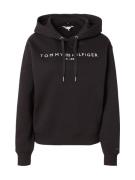 TOMMY HILFIGER Sweatshirt  sort / hvid