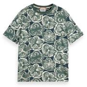 SCOTCH & SODA Bluser & t-shirts  creme / grå / grøn