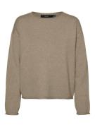 VERO MODA Pullover 'VMGold'  lysebeige