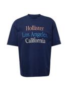 HOLLISTER Bluser & t-shirts  navy / azur / mandarin / æggeskal