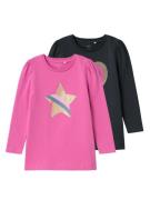 NAME IT Bluser & t-shirts 'NASTAR'  safir / mørkeblå / lyserød / lys p...