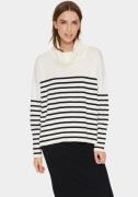 SAINT TROPEZ Pullover 'Grila'  sort / hvid