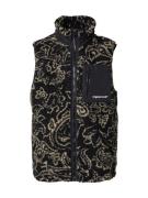 JACK & JONES Vest 'JORVESTERBRO'  beige / antracit / hvid