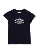 TOMMY HILFIGER Bluser & t-shirts  navy / rød / hvid