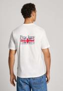 Pepe Jeans Bluser & t-shirts 'Alfie'  marin / rød / hvid