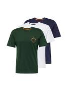 JACK & JONES Bluser & t-shirts 'WARRIOR'  navy / mørkegrøn / orange / ...