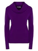 Influencer Pullover  aubergine