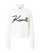 Karl Lagerfeld Pullover  sort / uldhvid