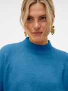 VERO MODA Pullover 'VMLeaf'  azur