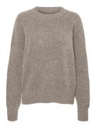 VERO MODA Pullover 'VMBOOM'  beige-meleret