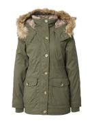 HOLLISTER Vinterparka  sand / oliven