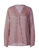 Smith&Soul Bluse 'Vince'  blå / navy / orange / hvid